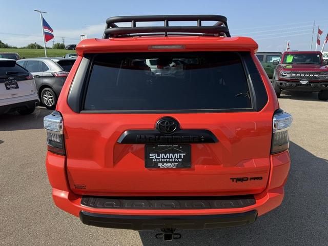 Photo of 2023 Orange Toyota 4Runner