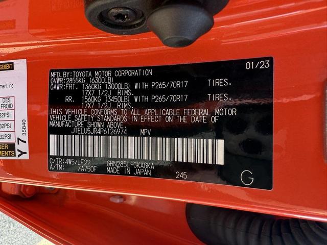 Photo of 2023 Orange Toyota 4Runner