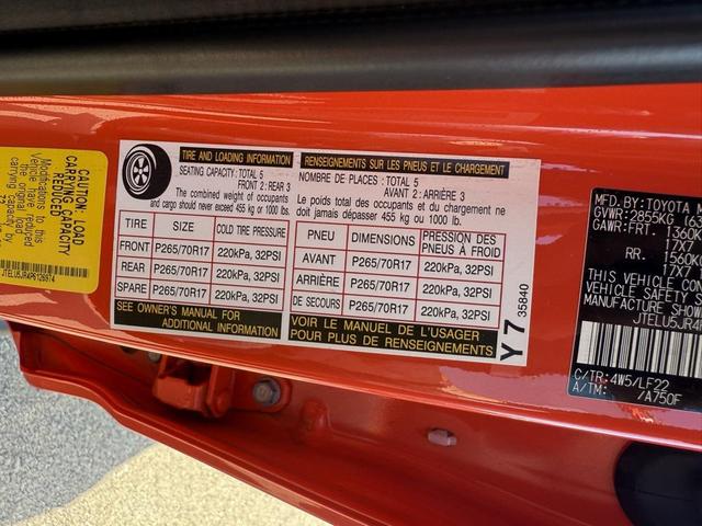 Photo of 2023 Orange Toyota 4Runner