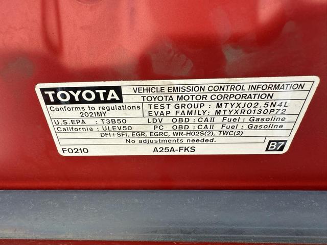 Photo of 2021 Red Toyota Camry
