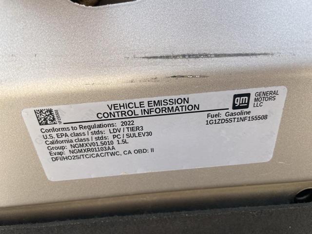 Photo of 2022 Mineral Gray Metallic Chevrolet Malibu