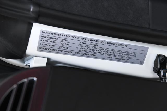 Photo of 2022 Glacier White Solid Bentley Continental GT