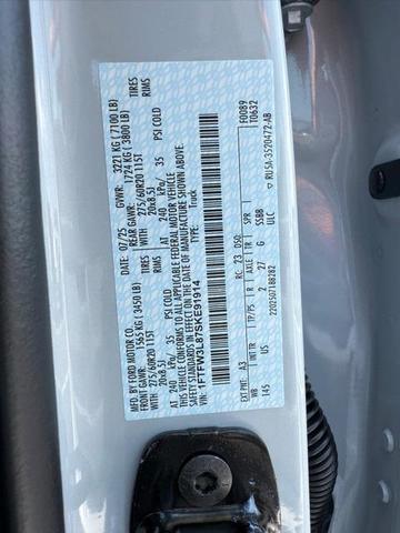 Photo of 2025 White Metallic Ford F-150