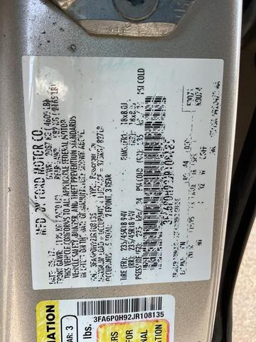 Photo of 2018 White Gold Metallic Ford Fusion