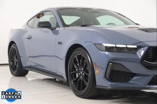 Photo of 2024 Vapor Blue Metallic Ford Mustang