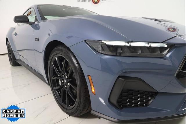 Photo of 2024 Vapor Blue Metallic Ford Mustang