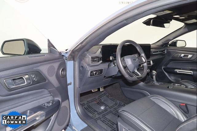Photo of 2024 Vapor Blue Metallic Ford Mustang