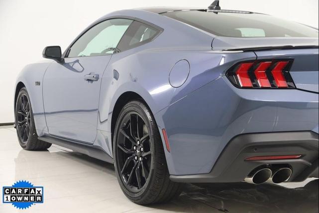 Photo of 2024 Vapor Blue Metallic Ford Mustang