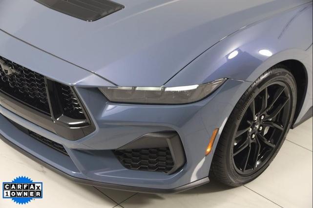 Photo of 2024 Vapor Blue Metallic Ford Mustang
