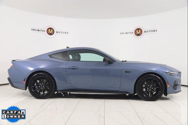 Photo of 2024 Vapor Blue Metallic Ford Mustang