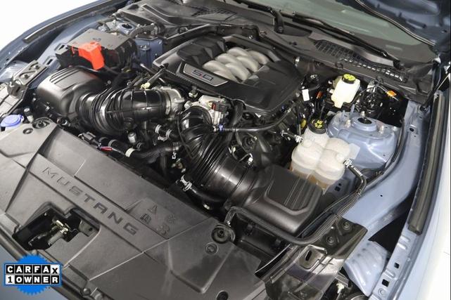 Photo of 2024 Vapor Blue Metallic Ford Mustang