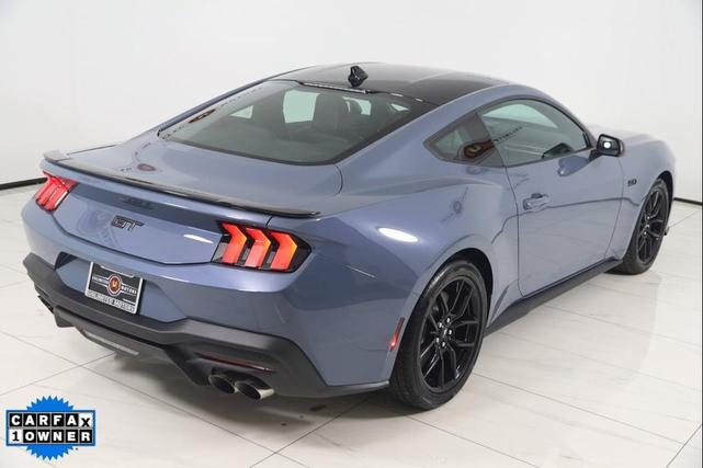 Photo of 2024 Vapor Blue Metallic Ford Mustang