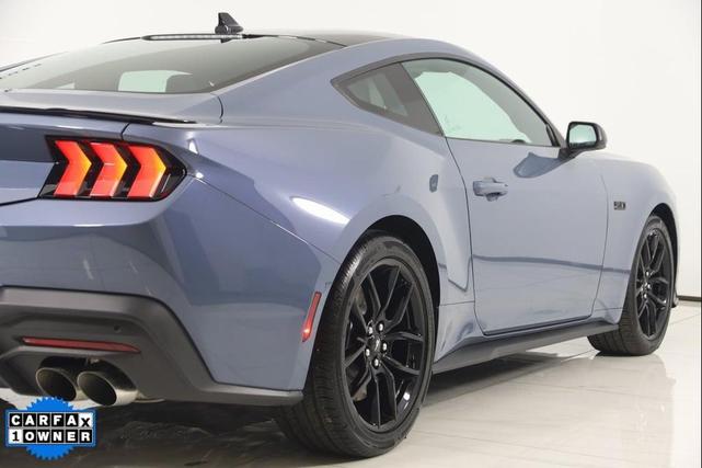Photo of 2024 Vapor Blue Metallic Ford Mustang