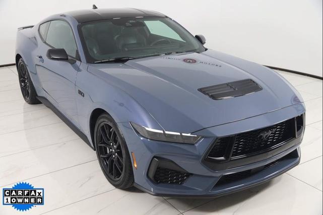 Photo of 2024 Vapor Blue Metallic Ford Mustang