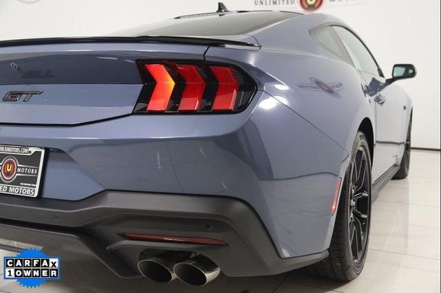 Photo of 2024 Vapor Blue Metallic Ford Mustang