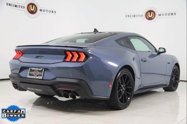 Photo of 2024 Vapor Blue Metallic Ford Mustang