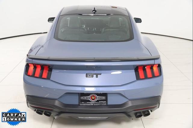 Photo of 2024 Vapor Blue Metallic Ford Mustang