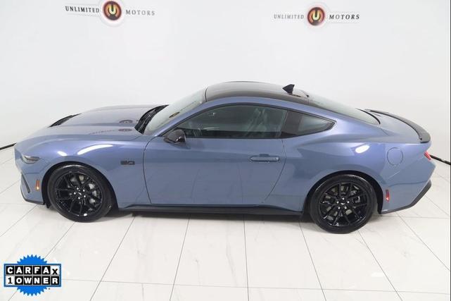 Photo of 2024 Vapor Blue Metallic Ford Mustang