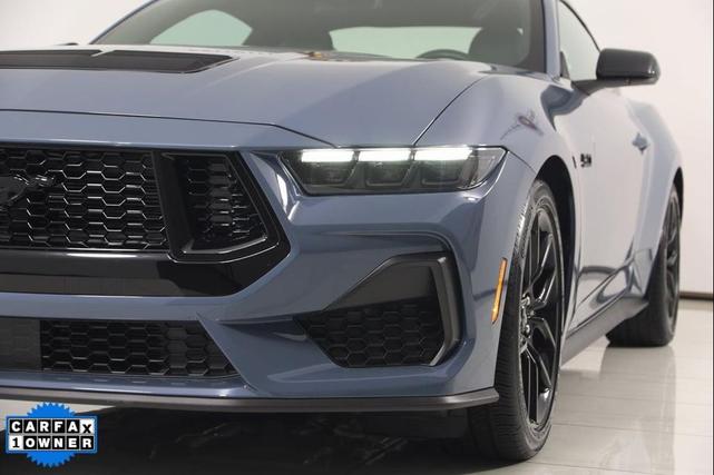 Photo of 2024 Vapor Blue Metallic Ford Mustang