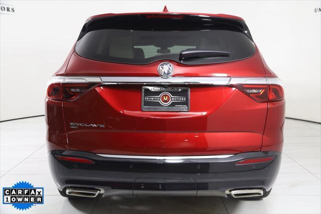 Photo of 2023 Cherry Red Tintcoat Buick Enclave
