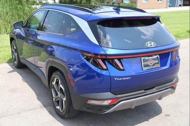 Photo of 2022 Intense Blue Hyundai TUCSON