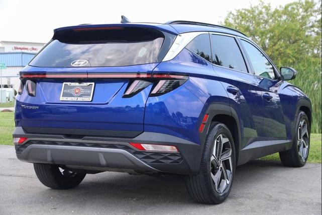 Photo of 2022 Intense Blue Hyundai TUCSON