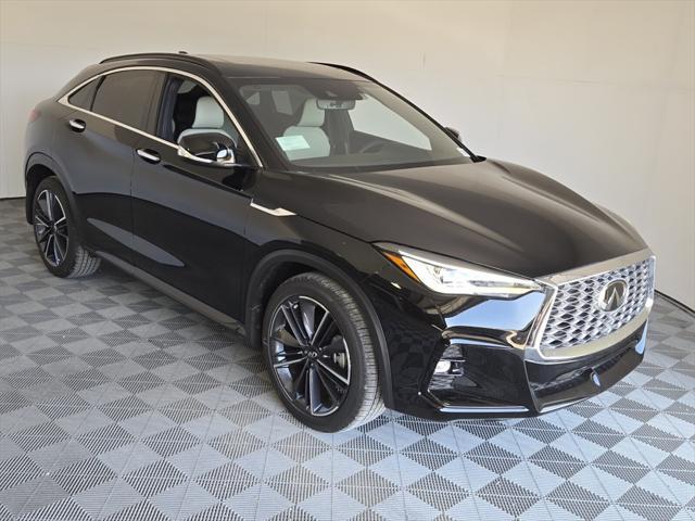 Photo of 2025 Black Obsidian INFINITI QX55
