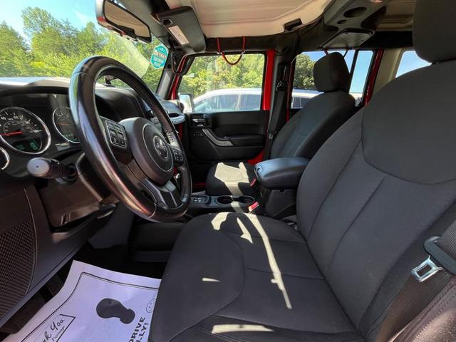 Photo of 2018 Red Jeep Wrangler JK Unlimited