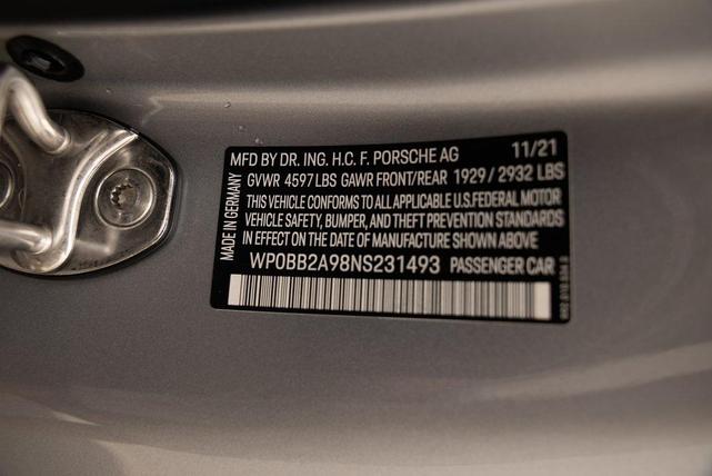 Photo of 2022 GT Silver Metallic Porsche 911