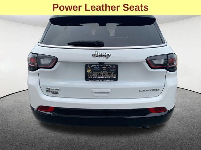 Photo of 2022 Bright White Clearcoat Jeep Compass