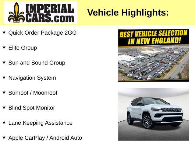 Photo of 2022 Bright White Clearcoat Jeep Compass