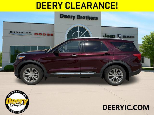 Photo of 2022 Maroon Ford Explorer