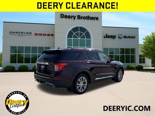 Photo of 2022 Maroon Ford Explorer