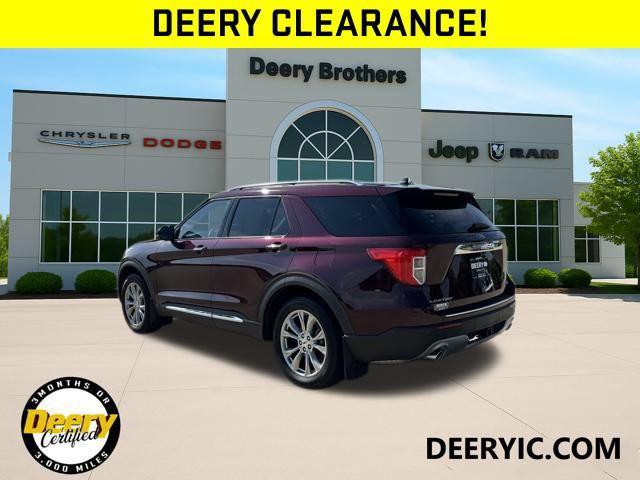 Photo of 2022 Maroon Ford Explorer