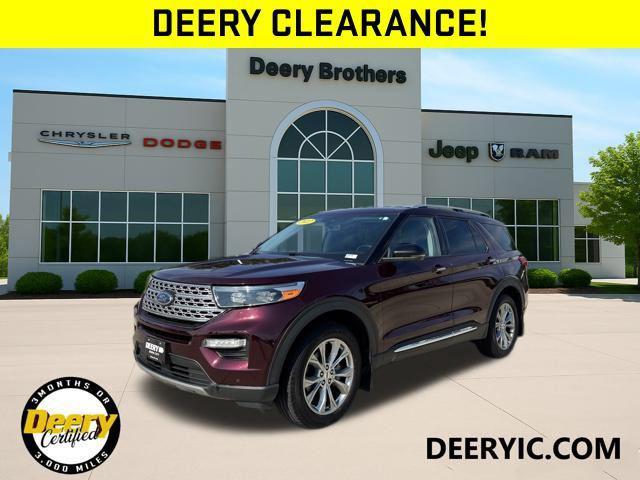 Photo of 2022 Maroon Ford Explorer