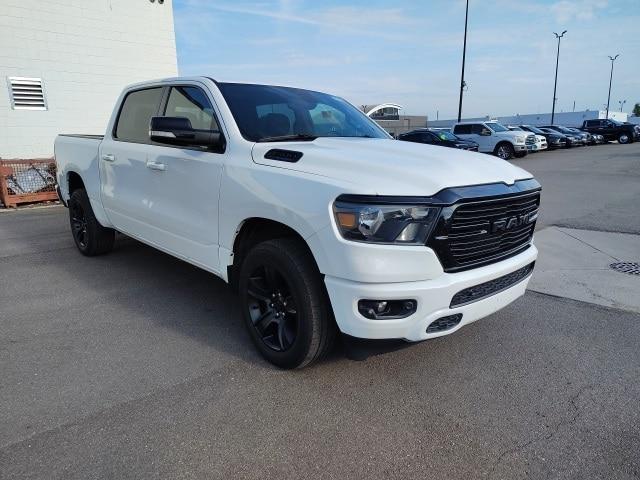 Photo of 2021 Bright White Clearcoat RAM 1500