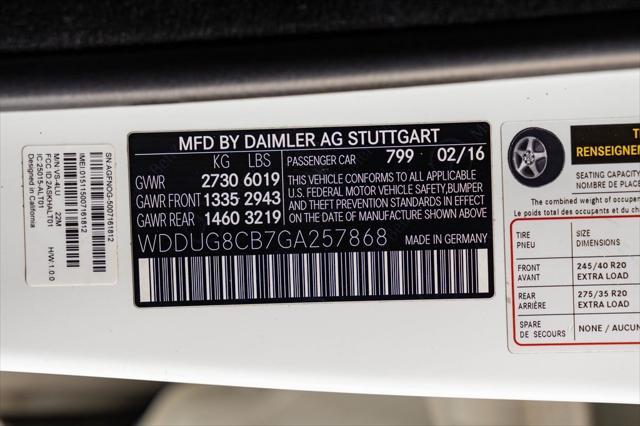 Photo of 2016 White Mercedes-Benz S-Class