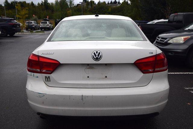 Photo of 2013 Candy White Volkswagen Passat