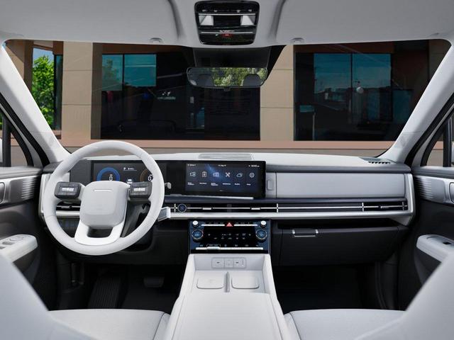 Photo of 2026 Serenity White Hyundai SANTA FE