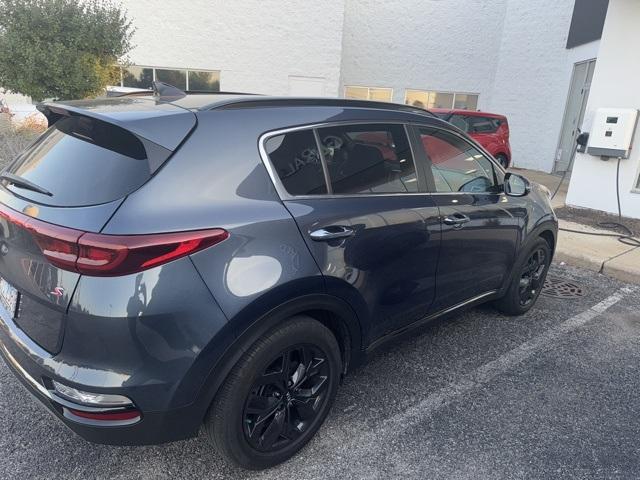 Photo of 2020 Pacific Blue Kia Sportage