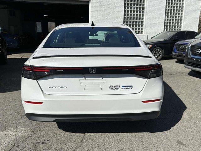 Photo of 2023 White Honda Accord Hybrid