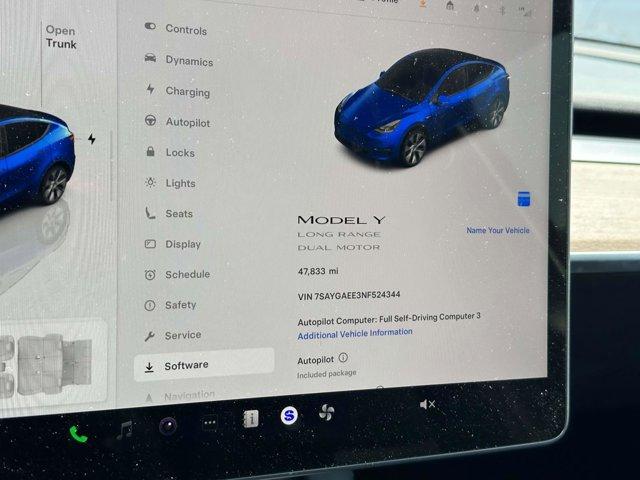 Photo of 2022 Blue Tesla Model Y