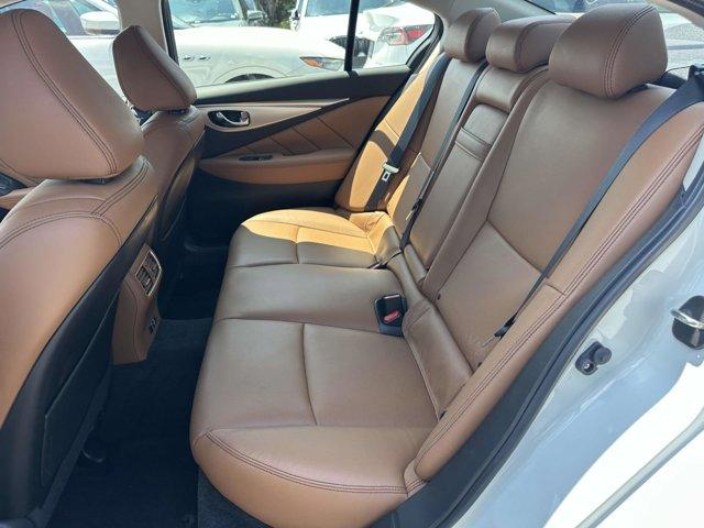 Photo of 2023 White INFINITI Q50