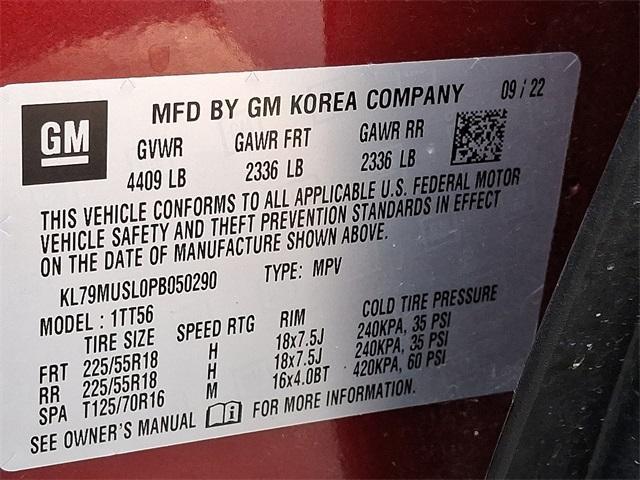 Photo of 2023 Crimson Metallic Chevrolet Trailblazer
