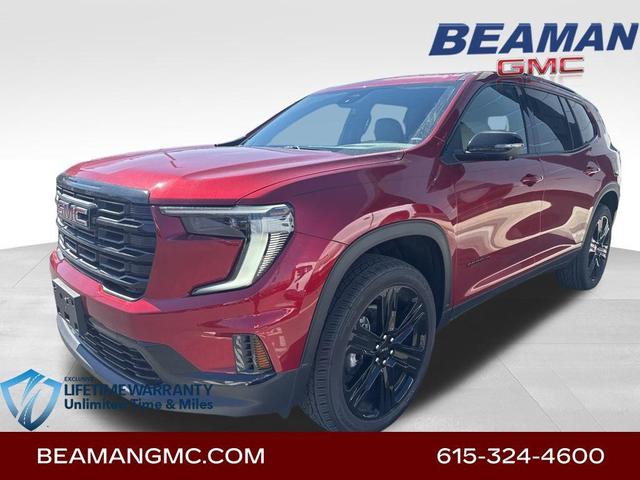Photo of 2025 Volcanic Red Tintcoat GMC Acadia