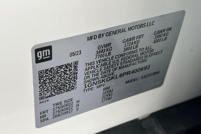 Photo of 2023 Summit White Chevrolet Suburban