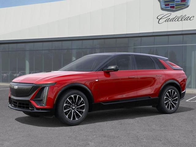 Photo of 2025 Radiant Red Tintcoat Cadillac LYRIQ