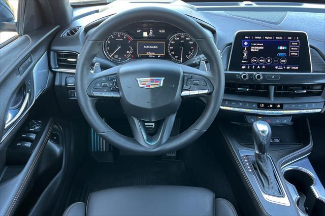 Photo of 2025 Deep Space Metallic Cadillac CT4