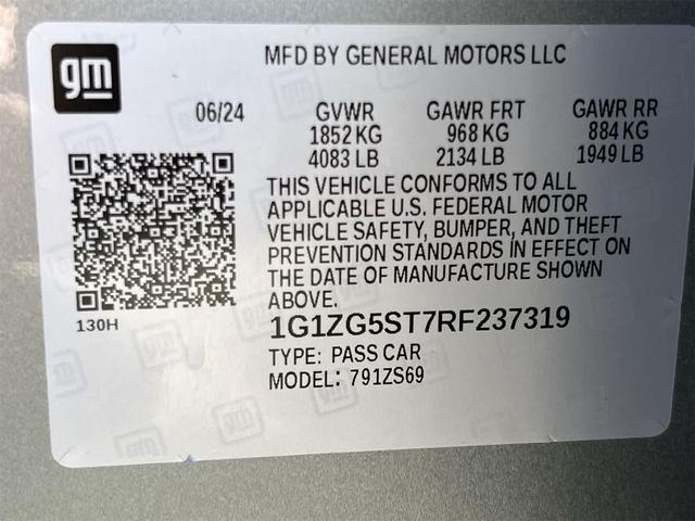 Photo of 2024 Sterling Gray Metallic Chevrolet Malibu