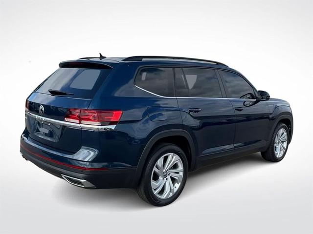 Photo of 2021 Blue Volkswagen Atlas